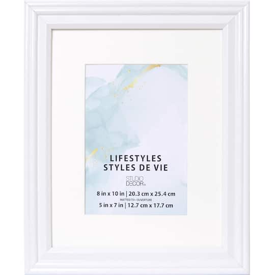 12 Pack: White 5" x 7" Frame with Mat, Lifestyles™ by Studio Décor®